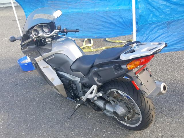 WB10539099ZV97094 - 2009 BMW K1300 GT GRAY photo 3