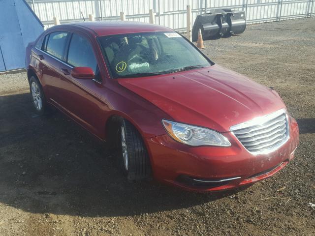 1C3CCBAB1DN733946 - 2013 CHRYSLER 200 LX MAROON photo 1