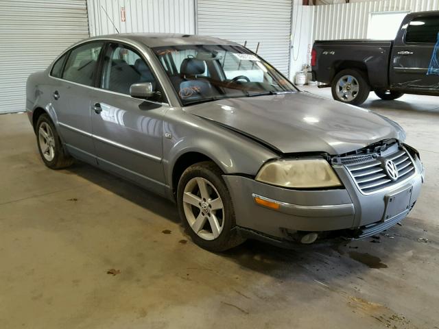 WVWRH63B74P107687 - 2004 VOLKSWAGEN PASSAT GLX GRAY photo 1