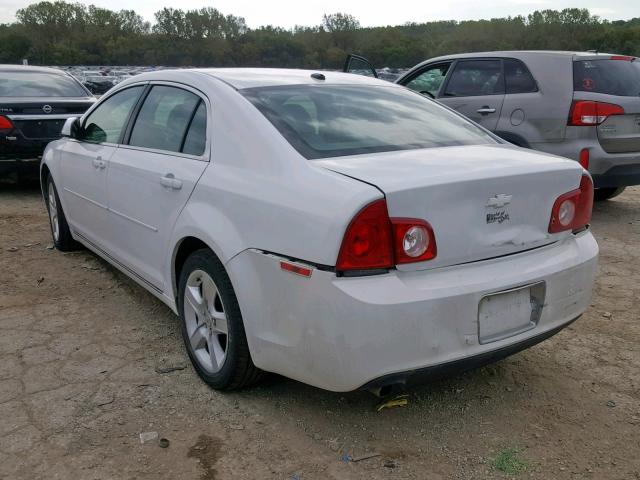 1G1ZC5EB1A4127977 - 2010 CHEVROLET MALIBU 1LT 白色 照片 3