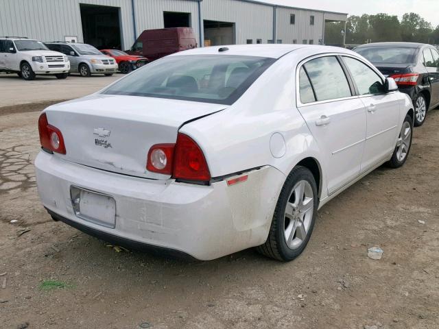 1G1ZC5EB1A4127977 - 2010 CHEVROLET MALIBU 1LT 白色 照片 4