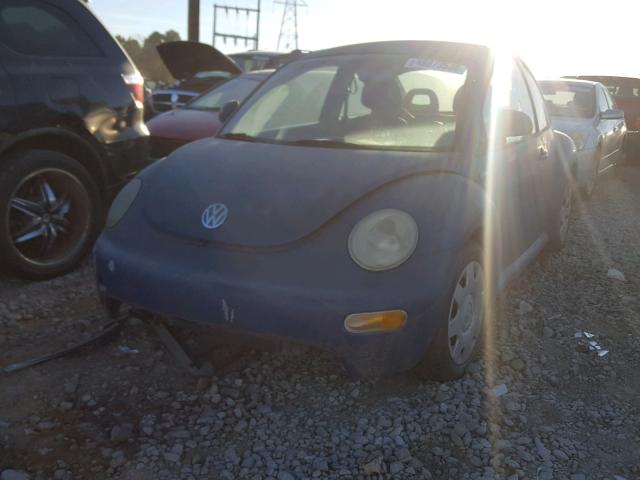 3VWBC21C0XM459120 - 1999 VOLKSWAGEN NEW BEETLE Mavi foto 2
