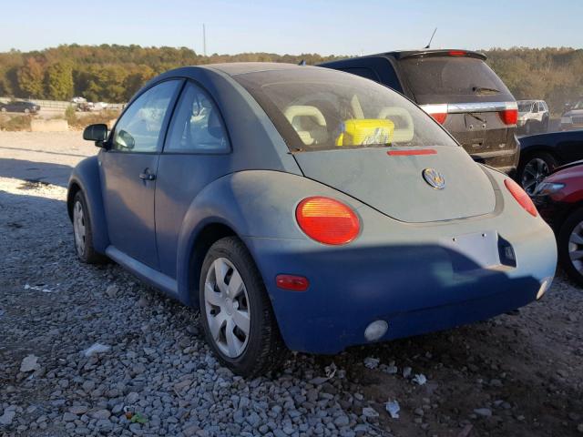 3VWBC21C0XM459120 - 1999 VOLKSWAGEN NEW BEETLE Mavi foto 3