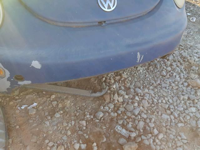 3VWBC21C0XM459120 - 1999 VOLKSWAGEN NEW BEETLE Mavi foto 9