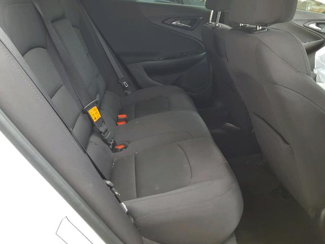 1G1ZB5STXHF256668 - 2017 CHEVROLET MALIBU LS WHITE photo 6