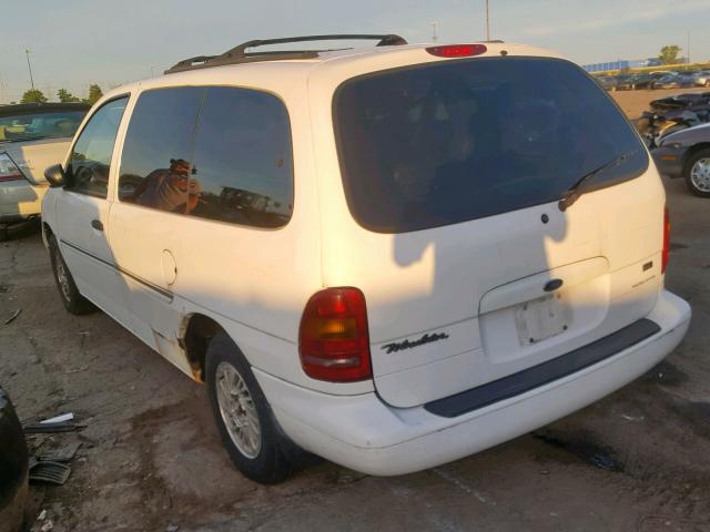 2FMZA5147WBD14881 - 1998 FORD WINDSTAR W WHITE photo 3