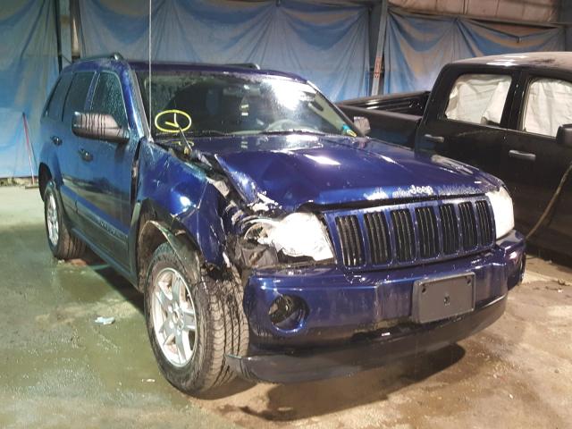 1J4GR48K56C180188 - 2006 JEEP GRAND CHER BLUE photo 1