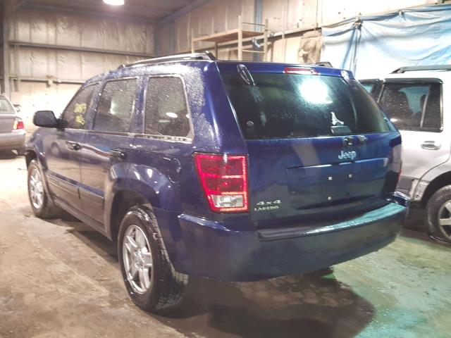 1J4GR48K56C180188 - 2006 JEEP GRAND CHER BLUE photo 3