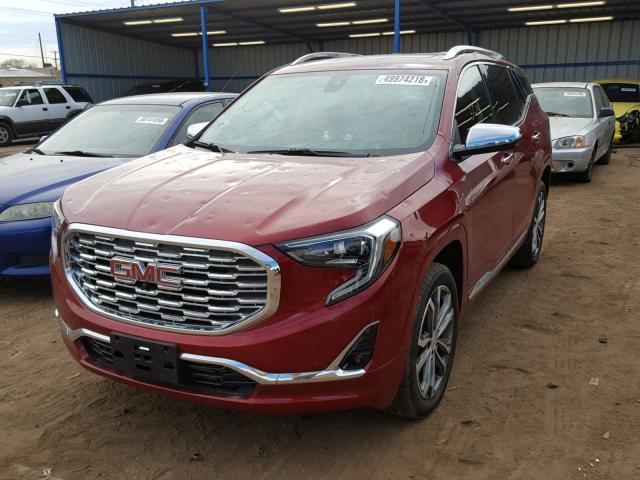 3GKALXEX1JL299257 - 2018 GMC TERRAIN DE RED photo 2