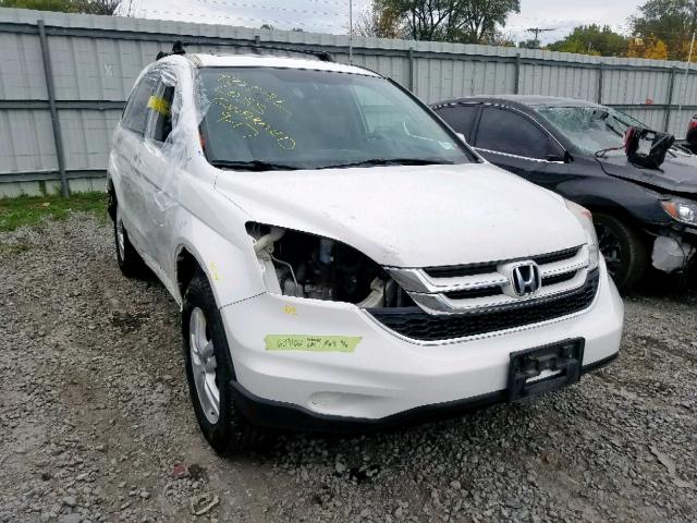 5J6RE4H70BL052208 - 2011 HONDA CR-V EXL WHITE photo 1