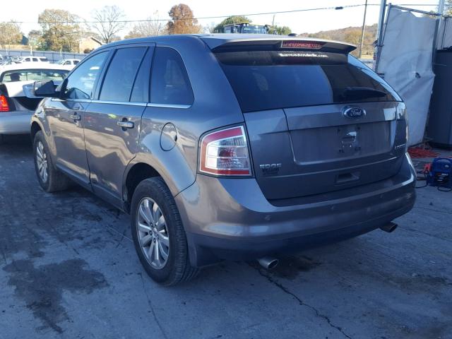 2FMDK39C89BA64594 - 2009 FORD EDGE LIMIT GRAY photo 3