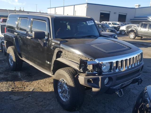 5GTDN136568205258 - 2006 HUMMER H3 BLACK photo 1