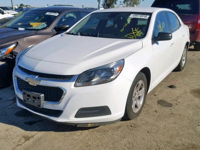 1G11A5SL4FF287704 - 2015 CHEVROLET MALIBU LS WHITE photo 2