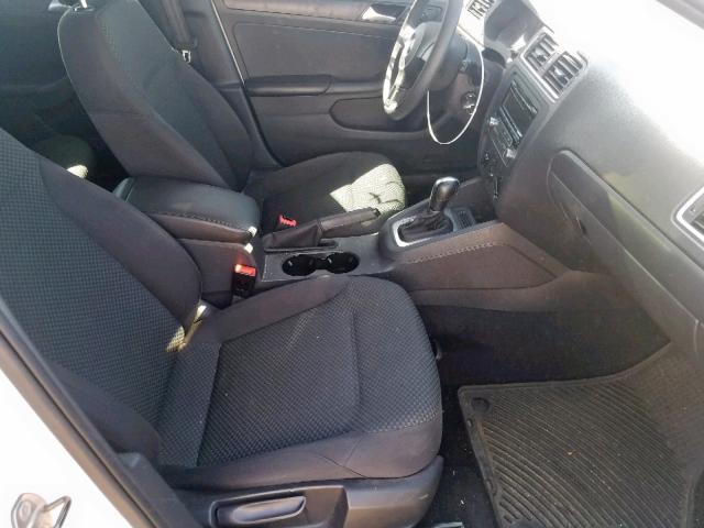 3VW2K7AJ8EM425020 - 2014 VOLKSWAGEN JETTA BASE WHITE photo 5