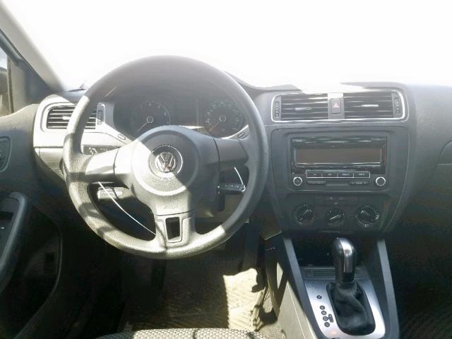 3VW2K7AJ8EM425020 - 2014 VOLKSWAGEN JETTA BASE WHITE photo 9