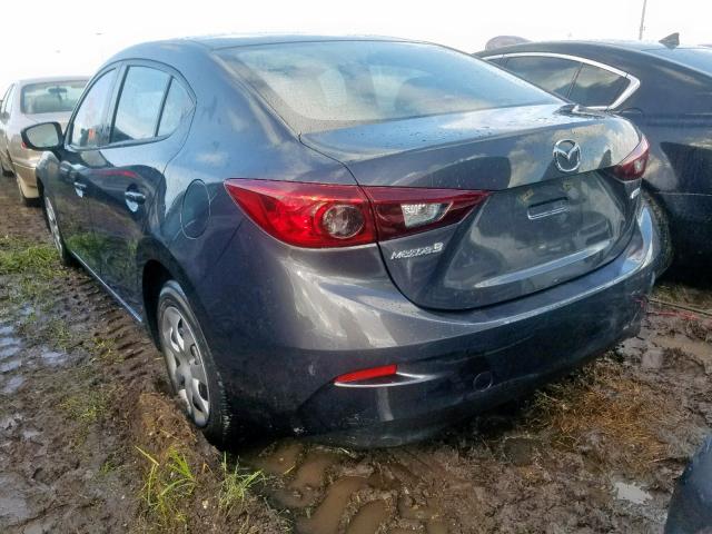 JM1BM1T78F1221747 - 2015 MAZDA 3 SV GRAY photo 3