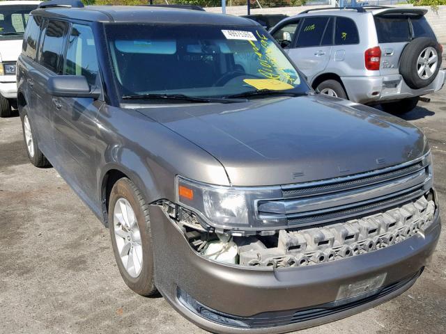 2FMGK5B84DBD21385 - 2013 FORD FLEX SE GRAY photo 1