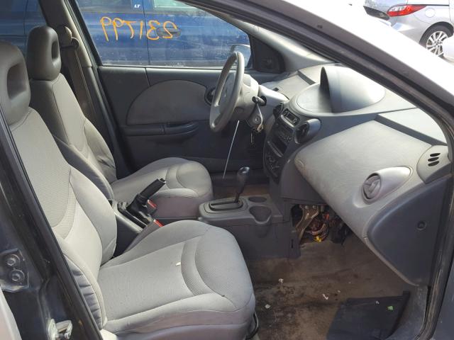 1G8AJ52F33Z119753 - 2003 SATURN ION LEVEL SILVER photo 5