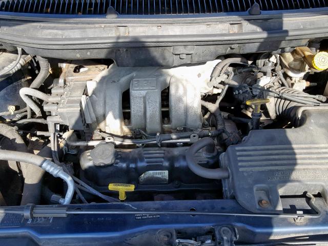 1C4GP44G6YB582503 - 2000 CHRYSLER TOWN & COU BLUE photo 7