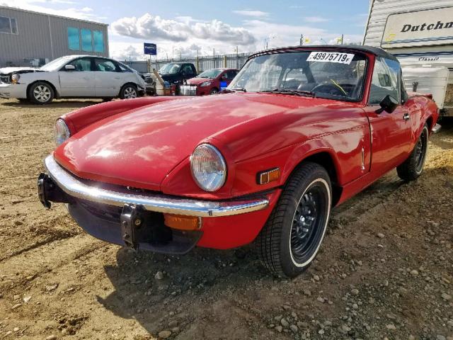 FM61060U - 1977 TRIUMPH CAR SPITFIRE RED photo 2