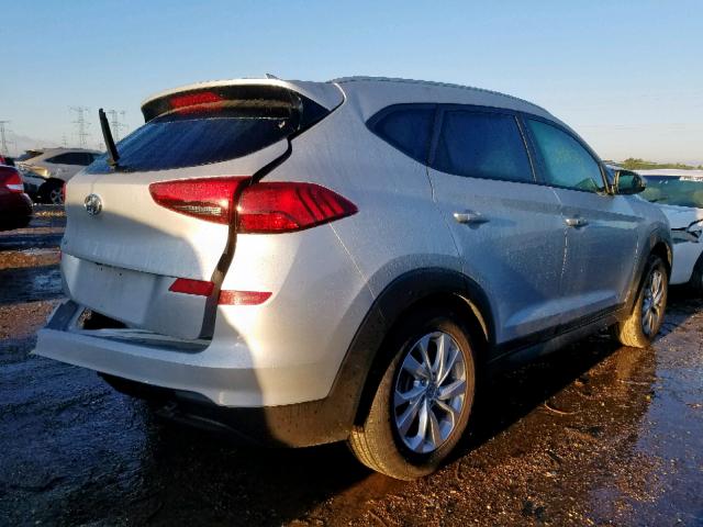 KM8J33A45KU904206 - 2019 HYUNDAI TUCSON LIM SILVER photo 4