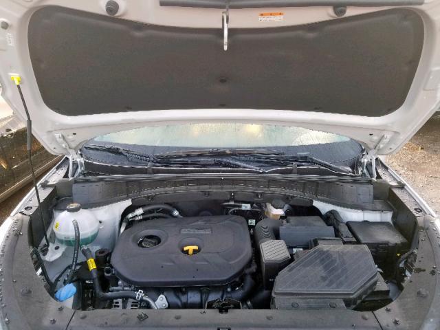 KM8J33A45KU904206 - 2019 HYUNDAI TUCSON LIM SILVER photo 7