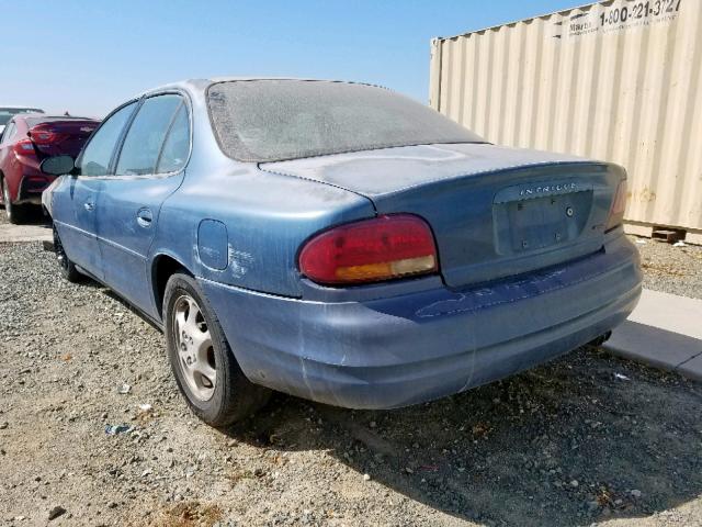 1G3WH52K1XF302614 - 1999 OLDSMOBILE INTRIGUE G BLUE photo 3