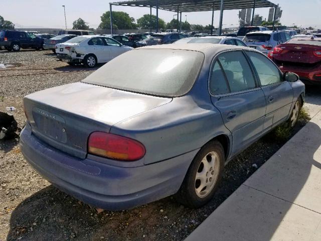 1G3WH52K1XF302614 - 1999 OLDSMOBILE INTRIGUE G BLUE photo 4