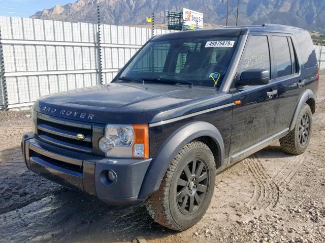 SALAA25485A302140 - 2005 LAND ROVER LR3 BLACK photo 2