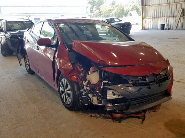 JTDKARFP8J3093400 - 2018 TOYOTA PRIUS PRIM 红色 照片 1