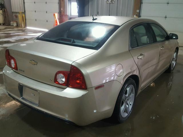 1G1ZH57B584187401 - 2008 CHEVROLET MALIBU 1LT BEIGE photo 4
