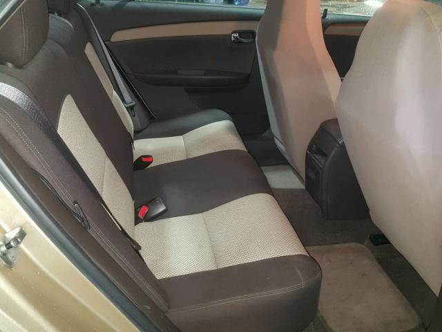 1G1ZH57B584187401 - 2008 CHEVROLET MALIBU 1LT BEIGE photo 6