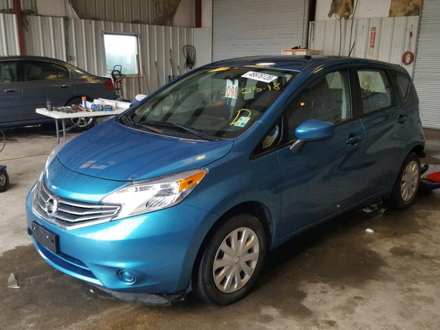 3N1CE2CP2GL356405 - 2016 NISSAN VERSA NOTE BLUE photo 2