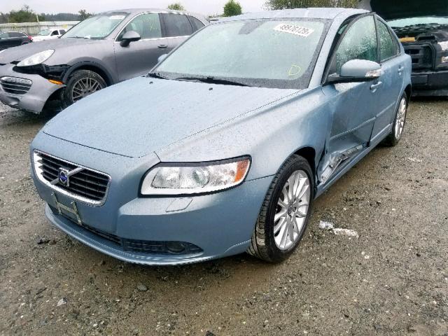 YV1382MS4A2501986 - 2010 VOLVO S40 2.4I BLUE photo 2