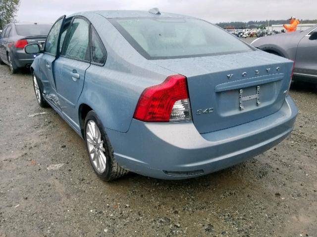 YV1382MS4A2501986 - 2010 VOLVO S40 2.4I BLUE photo 3