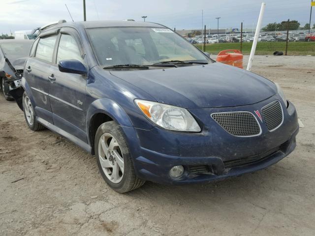 5Y2SL65826Z448620 - 2006 PONTIAC VIBE BLUE photo 1