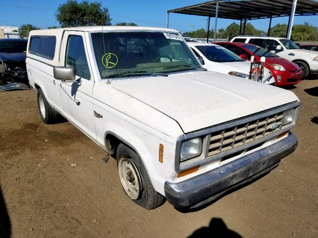 1FTCR10A1HUB03594 - 1987 FORD RANGER WHITE photo 1