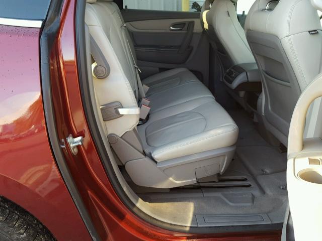1GNKVHKD4HJ117215 - 2017 CHEVROLET TRAVERSE L RED photo 6