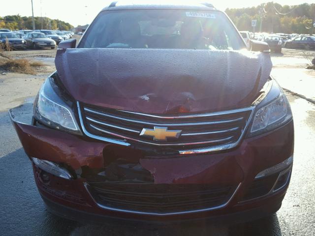 1GNKVHKD4HJ117215 - 2017 CHEVROLET TRAVERSE L RED photo 9