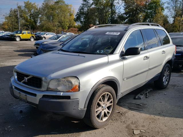 YV1CZ91H931012233 - 2003 VOLVO XC90 T6 SILVER photo 2