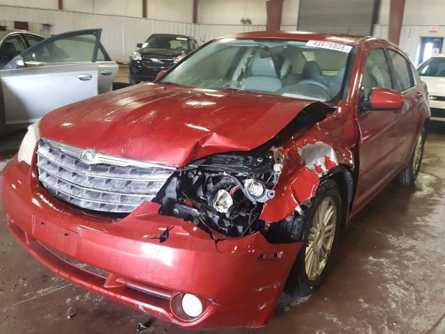 1C3LC56R68N283787 - 2008 CHRYSLER SEBRING TO RED photo 2