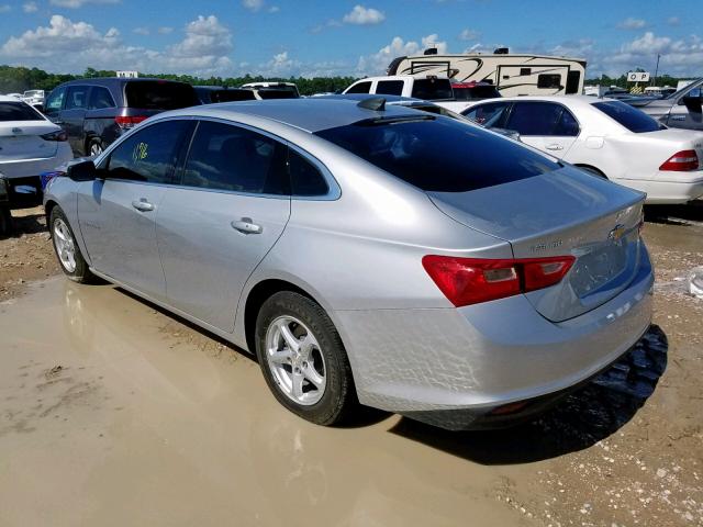 1G1ZB5ST4JF247258 - 2018 CHEVROLET MALIBU LS SILVER photo 3