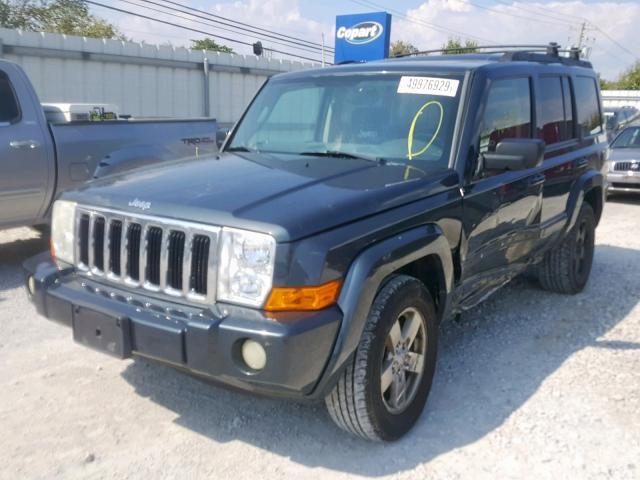 1J8HG48KX7C587000 - 2007 JEEP COMMANDER ლურჯი ფოტო 2
