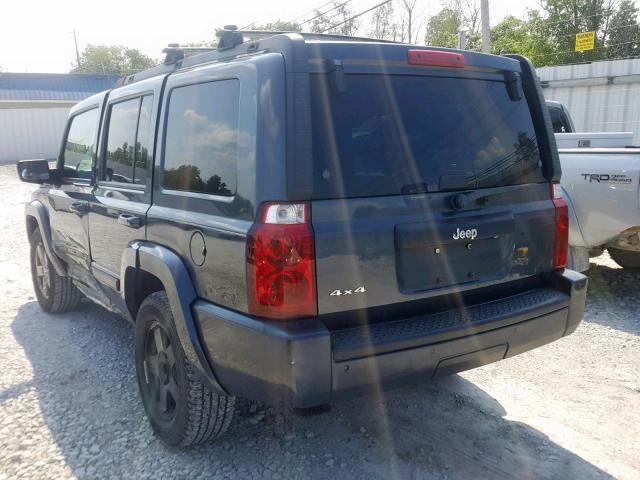 1J8HG48KX7C587000 - 2007 JEEP COMMANDER ლურჯი ფოტო 3