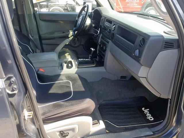 1J8HG48KX7C587000 - 2007 JEEP COMMANDER ლურჯი ფოტო 5