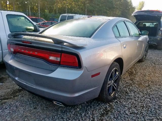 2C3CDXDT2DH613922 - 2013 DODGE CHARGER R/ GRAY photo 4