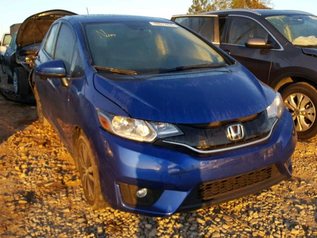 JHMGK5H71GS007639 - 2016 HONDA FIT EX BLUE photo 1