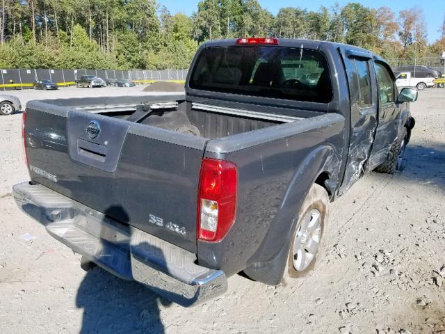 1N6AD0EV9AC400780 - 2010 NISSAN FRONTIER C GRAY photo 4