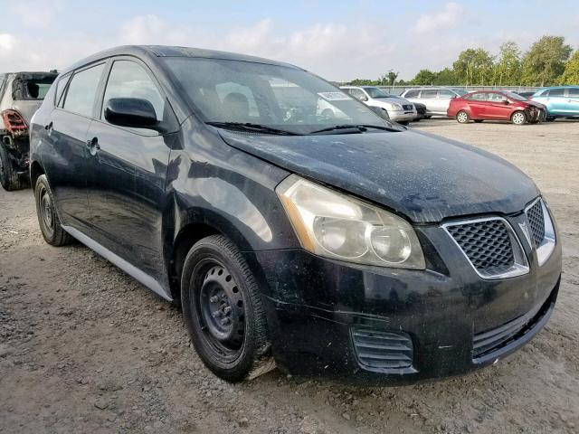 5Y2SP67009Z436157 - 2009 PONTIAC VIBE BLACK photo 1