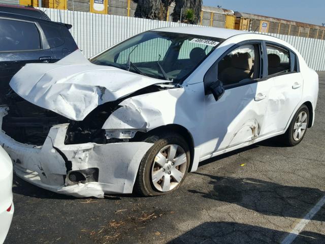 3N1AB61E97L614962 - 2007 NISSAN SENTRA 2.0 WHITE photo 2